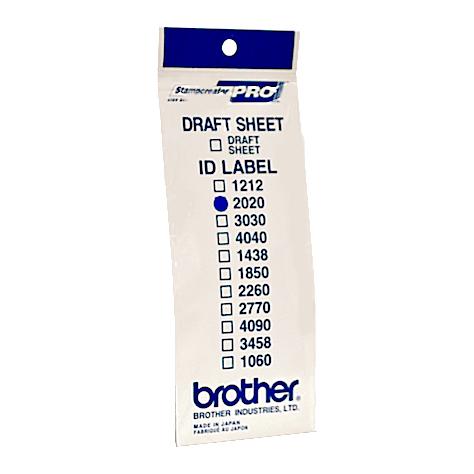 Brother etiketten (ID2020 / 20x20mm)