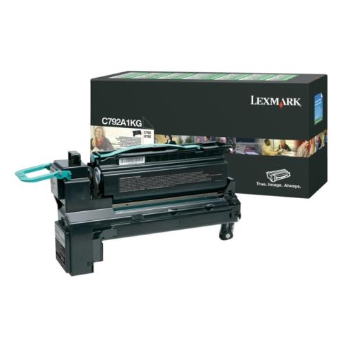 Lexmark toner zwart (C780A1KG / 0C780A1KG) (Return)