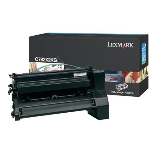Lexmark toner zwart (C782X2KG / 0C782X2KG) (hoge capaciteit)