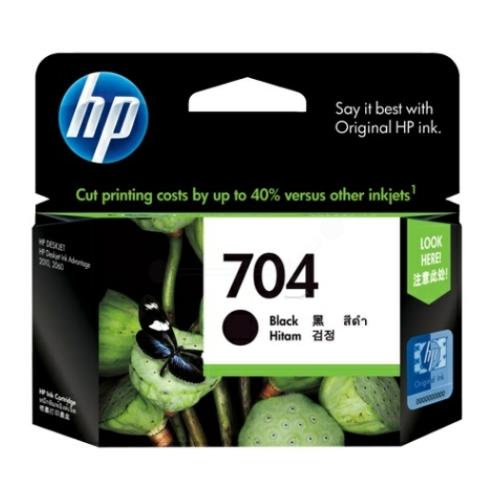 HP inktcartridge zwart (CN692AE / 704)