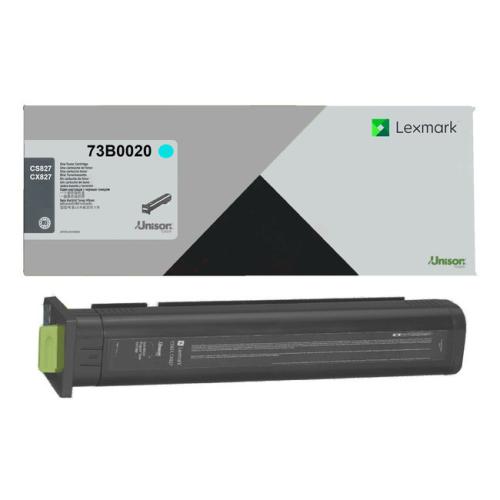 Lexmark toner cyaan (73B0020 / 073B0020)