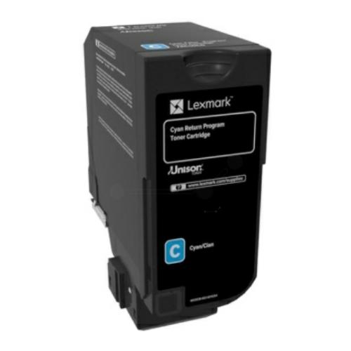 Lexmark toner cyaan (74C0H20 / 074C0H20)
