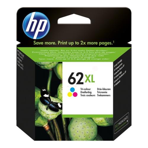 HP inktcartridge kleur (C2P07AE#301 / 62XL) (hoge capaciteit)
