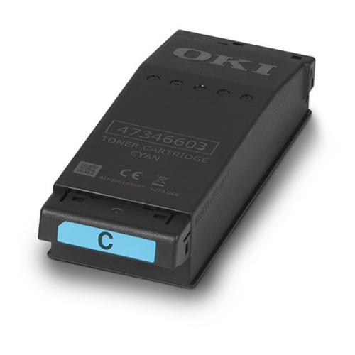 Oki toner cyaan (09006127)