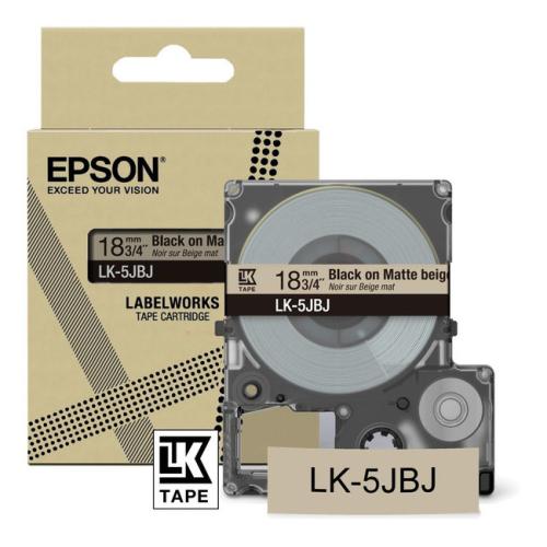 Epson etiketten zwart (C53S672091 / LK5JBJ)