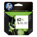 HP inktcartridge kleur (C2P07AE#301 / 62XL) (hoge capaciteit)